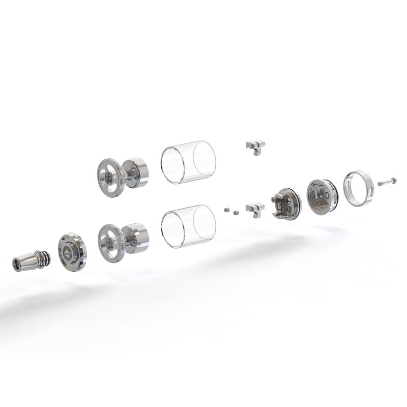 Authentic Auguse SEAMAN RTA Rebuildable Tank Atomizer 5.0ml, 23mm Diameter 04