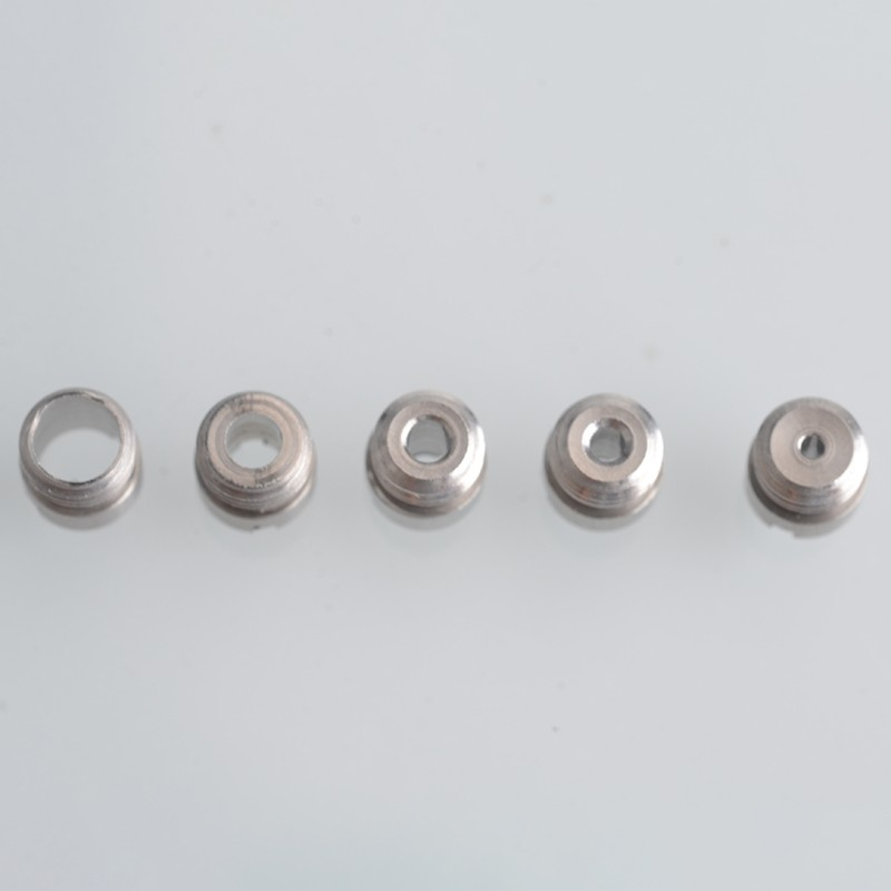 SXK EVL Wraith Style RTA 교체 공기 삽입물 -은, 0.8, 1.2, 1.5, 2.0, 3.0mm (5 pcs)