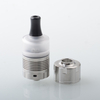 YFTK Caiman V.5 RDA Rebuildable Dripping Vape Atomizer - Silver, 316SS, Air Pins 1.2mm / 1.4mm / 1.7mm, 22mm