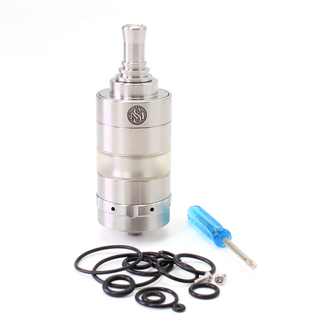 SXK KF RTA Rebuildable Tank Vape Atomizer 316SS + PSU, 3.0ml, 22mm, MTL Vaping