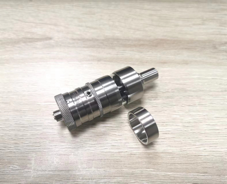Replacement Stainless Steel Tank for YFTK Flash e-Vapor V4.5S+ Style RTA Rebuildable Tank Vape Atomizer 2ml - Silver
