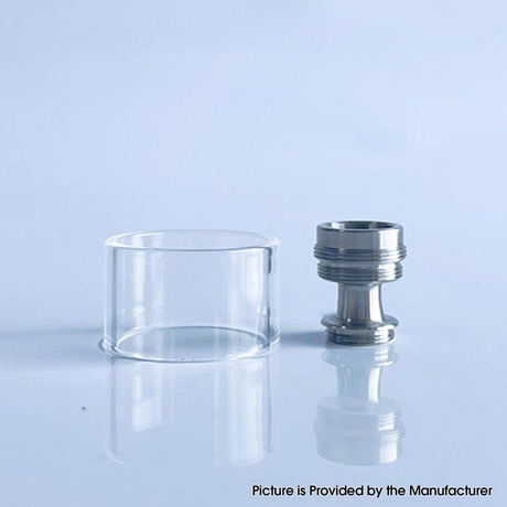 Rekavape Replacement Tank Tube + Chimney Kit for VMM Imperia Style RTA - Transparent, Glass + Stainless Steel