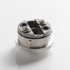 ShenRay Squ Arise Style RTA Rebuildable Tank Vape Atomizer - Silver, 316SS + PSU, 4.0ml, DL / MTL, 24mm Diameter