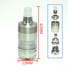 SXK by -ka v.9 v9 mtl RTA rebuildable tank atomizer - Silver ، Nano الإصدار 3.0ml ، قطره 22 مم