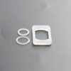 SXK Ersatz Silicon O -Ring -Kit für SXK BB Vapesnail Style Tank RBA - Weiß, 22 x 14 x 3 mm + 9 mm + 10 mm (3 Stcs)