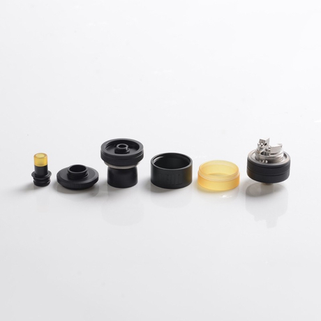 ZQ Trio RTA Rebuildable Tank Vape Atomizer, 2.0ml, MTL / DL, 22.38mm Diameter
