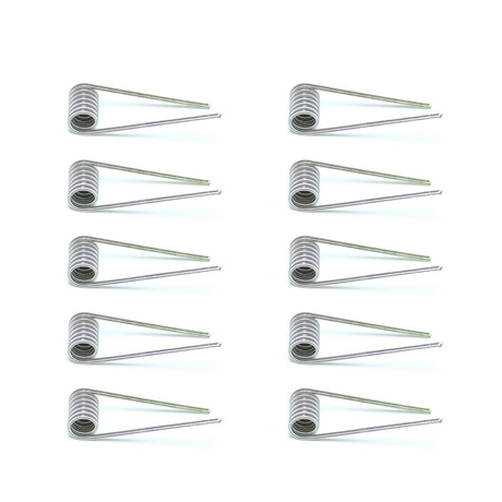 SXK ETU Pre-built Coil Wire for RDA Atomizer - 0.72ohm, Ni80, Kernel 28GA x 2 + 40GA, Wrapped 0.3 x 2 + 0.1 (10 PCS)