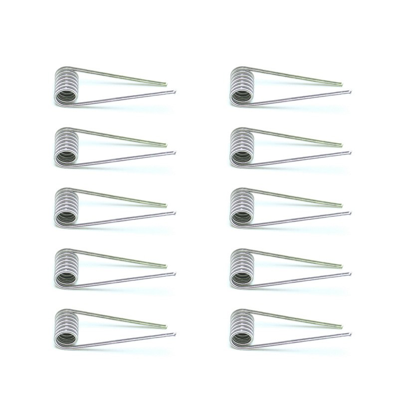 SXK Filo bobina pre -costruito ETU per RDA Atomizer - 0,72OHM, NI80, Kernel 28GA X 2 + 40GA, avvolto 0,3 x 2 + 0,1 (10 PC)