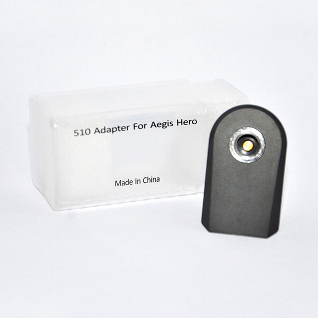 510 Adapter Connector for GeekVape Aegis Hero Pod System Vape Kit - Black