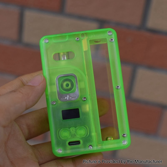 Authentique MK MODS plaque de panneau de couverture avant et arrière de remplacement pour Vandy Vape Pulse AIO.5 Kit acrylique