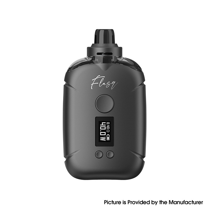 Authentic Eleaf FlasQ 40W Pod Mod Kit VW 1~40W, 1370mAh, 5ml, 0.4ohm / 0.8ohm