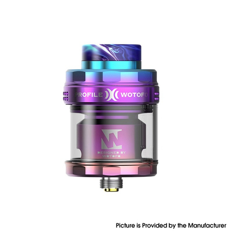 Authentic Wotofo Profile X RTA Rebuildable Tank Vape Atomizer  8ml, Wire Coil / Mesh Coil