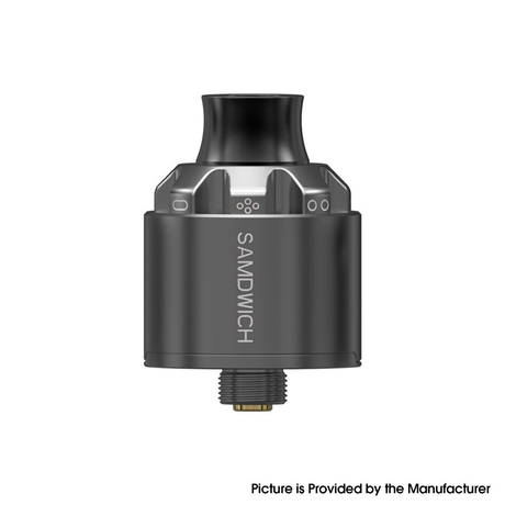 Authentic Dovpo The Samdwich RDA Rebuildable Dripping Vape Atomizer BF Pin, 22mm Diameter