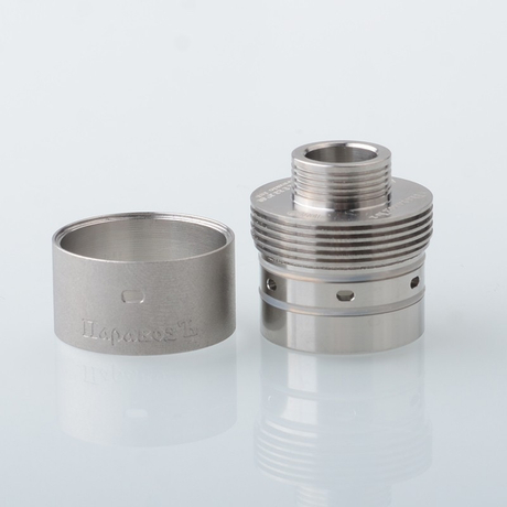 Paravozz Mini RDTA Rebuildable Dripping Tank Vape Atomizer Titanium Alloy + PC, 2.0ml, 22mm Diameter