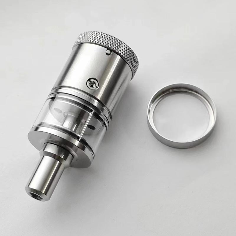 Replacement Top Filling Tank Tube for Flash E Vapor FEV V4.5S+ V4.5 RTA 2ml /4ml- Silver