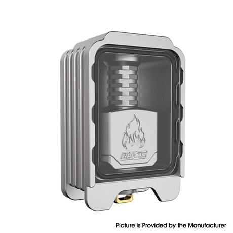 Authentic ThunderHead Creations Blaze Bridge with Sliding Boro Tank for BB / Billet / Boro Box Mod Single Glass