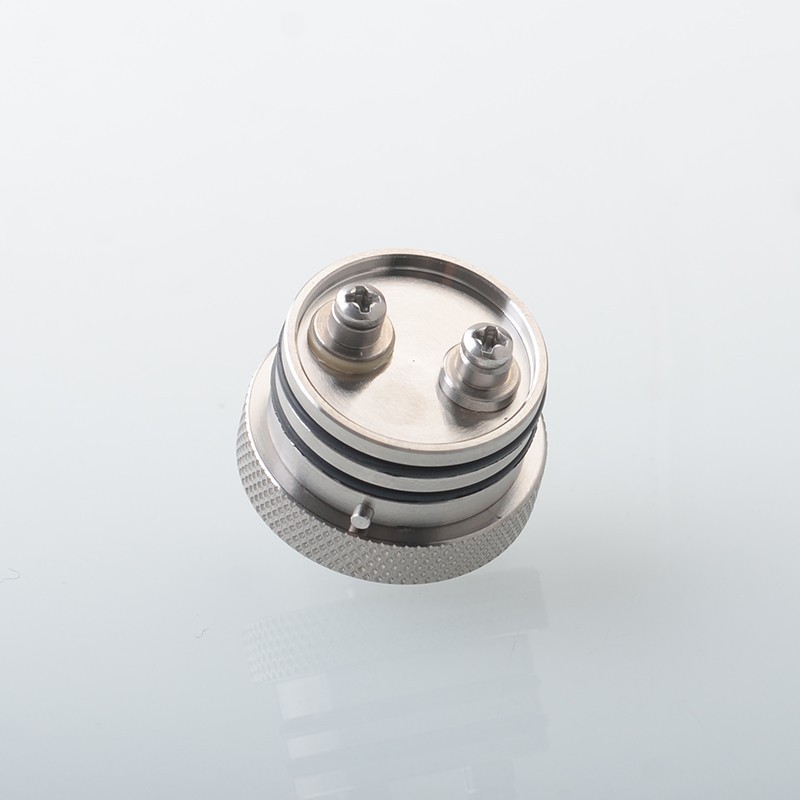 YFTK Ti Flash e-Vapor V4.5S+ Style RTA – Ti + Glass, 4.5 ml, 23 mm , Silver