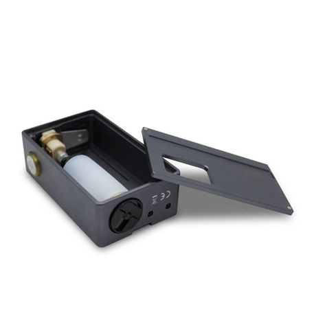 BP Mods Bushido Squonk Vape Mechanical Box Mod - Space, For 22mm BF RDA, 1 x 18650