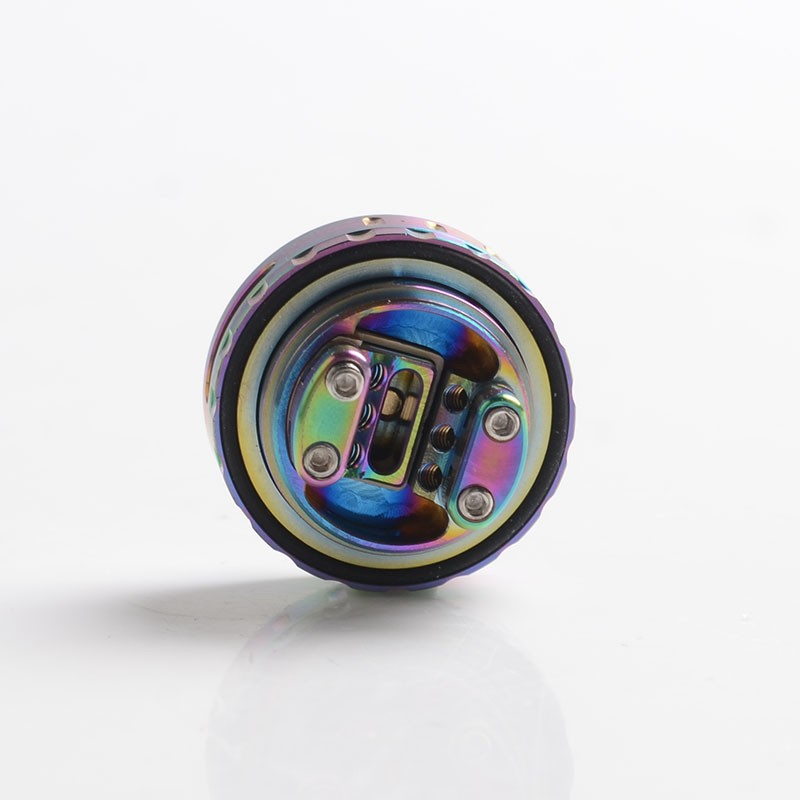 Authing-Gas-Mods-Cyber​​-Rta-Rebuildable-Vape-Atomizer-Rainbow-and-Side-Inlet-24mm-mian式（3）