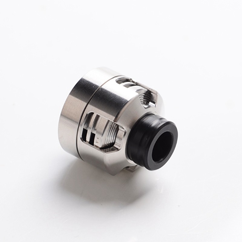 vapeasy-armor-engine-style-rda-rebuildable-dripping-atomizer-w-bf-pin-silver-316-stainless-steel-22mm-diameter (3)