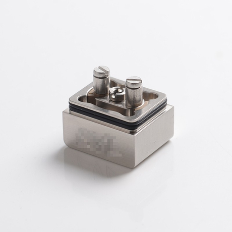 SXK EVL Dot Spot Polycarbonate Style RBA Bridge for DotMod DotAIO AIO Pod - Silver, 2.0ml, 1.0mm, 1.5mm, 2.0mm, 2.5mm, 3.0mm