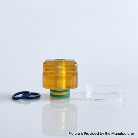Rekavape Kontrl KTM W. BLCK BASE 510 Drip Tip with 1 PC Decorative Ring
