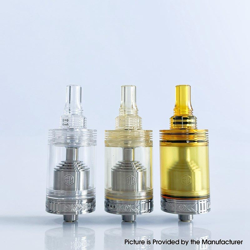 Rekavape Four One Five 415V2 415 V2 Style MTL RTA Atomizer 316SS + PEI, 4ml, 22mm, Diameter