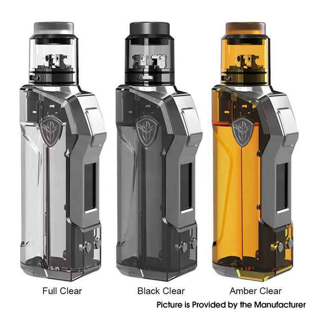 Authentic Rincoe JellyBox Mini 80W Box Mod + RDA Vape Kit 1~80W, 1 x 18650 / 20700 / 21700