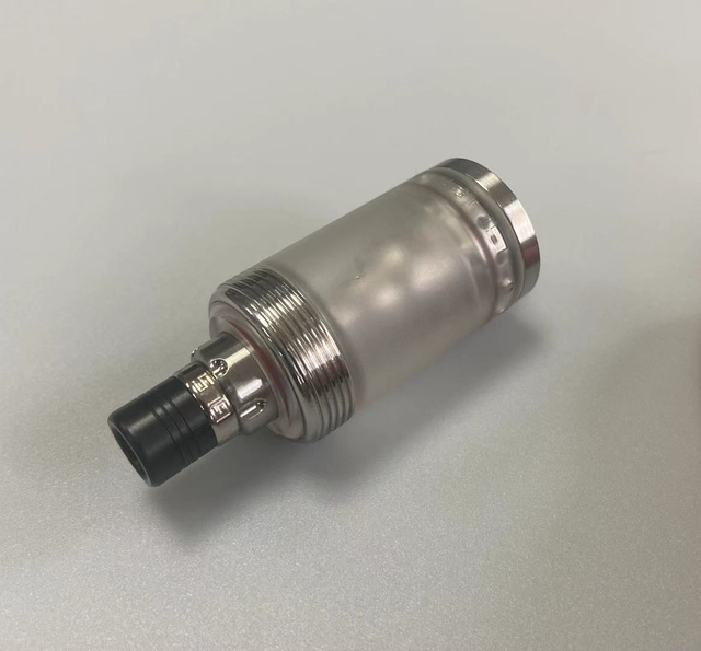 YFTK Melampous Plus Simply Style RTA Rebuildable Tank Vape Atomizer - Silver, MTL Vaping, 316SS, 4.0ml, 22mm