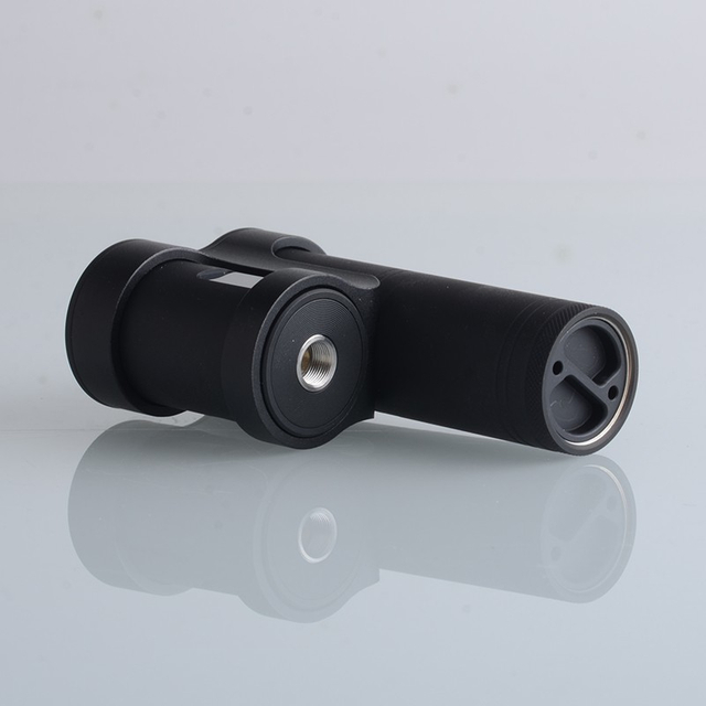 Authentic Ambition Mods Converter SBS Side-by-Side Box Mod - Full Black 1~50W, TC 200~600'F / 100~315'C, 1 x 18350 / 18650