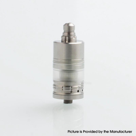 Menelaus RTA Rebuildable Tank Atomizer 316 Stainless Steel + Acrylic, 4ml, 22mm Diameter