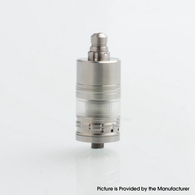 Menelaus RTA 재건 가능한 탱크 분무기 316 스테인레스 스틸 + 아크릴, 4ml, 22mm 직경