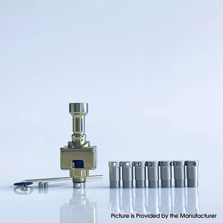 Rekavape UnKwn Glitch Style RBA Bridge for Billet / Boro Mod 8 PCS Air Pin
