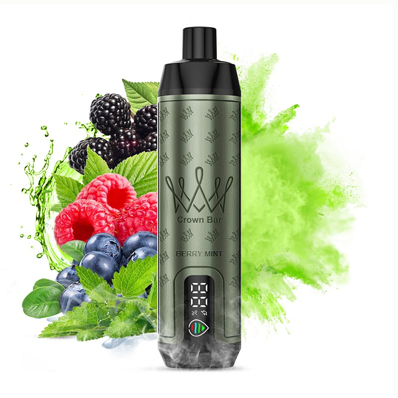 Al Fakher Crown Bar 15000 Puffs Einwegvape, 22 ml E-Liquid, 600mAh USB-C wiederaufladbarer Akku, 5% Nikotinstärke, mehrere Geschmacksrichtungen.10Pack