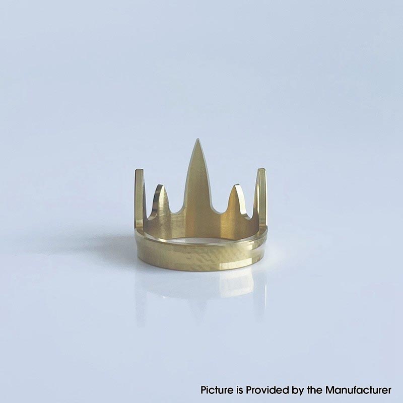 Rekavape Decorative Crown Ring Set pour Monarchy Mobb Series Style RBA (3 PCS)