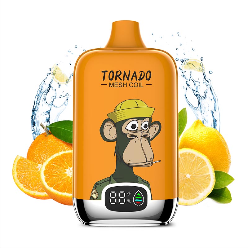 Aupo Vape Tornado 12000 Puffs Vape descartável 14ml, 500mAh-20mg