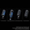 정통 OBS 엔진 100W VW 변수 와트지 Vape Box Mod 5 ~ 100W, 1 x 18650 / 20700 / 21700