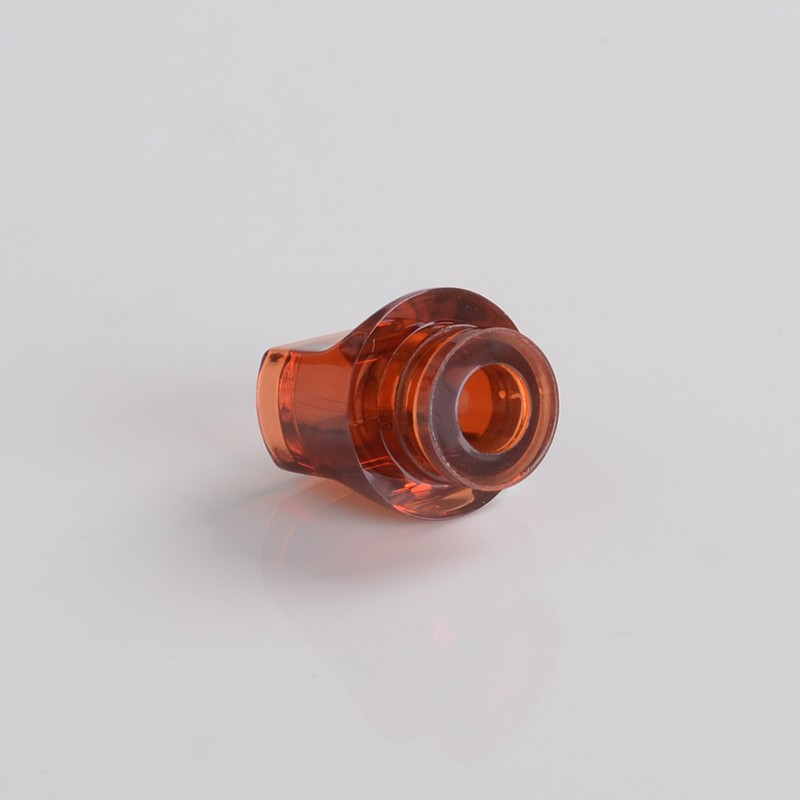Nunca normal apito v2 estilo 510 ponta de gotejamento para ponto Mod dot AIO pod - clear, pmma