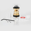Authentic Wake RTA Rebuildable Tank Vape Atomizer Aluminum + Stainless Steel, 3.3ml, 24mm Diameter