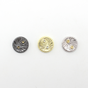 Pulsante meteorite Etu per BB / Billet Mod argenteo+nero+oro 3pcs