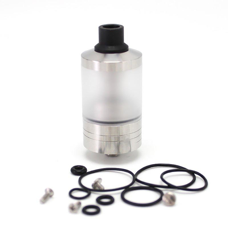 SXK NarVa RTA Rebuildable Tank Vape Atomizer 316SS + PCTG, 22mm Diameter