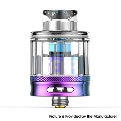 Authentic Wotofo Gear V2 RTA Rebuildable Tank Vape Atomizer 3.5ml, Stainless Steel + PCTG, 24mm Diameter