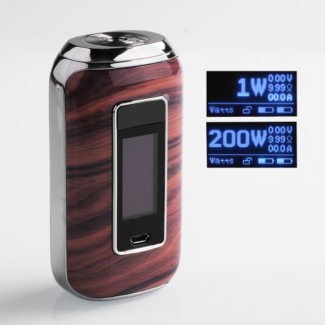 Authentic Aspire SkyStar 210W TC VW Variable Wattage Vape Box Mod 2 x 18650