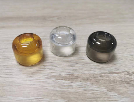 YFTK PC Crystal Hood Cap for Flash e-Vapor V4.5S+ RTA