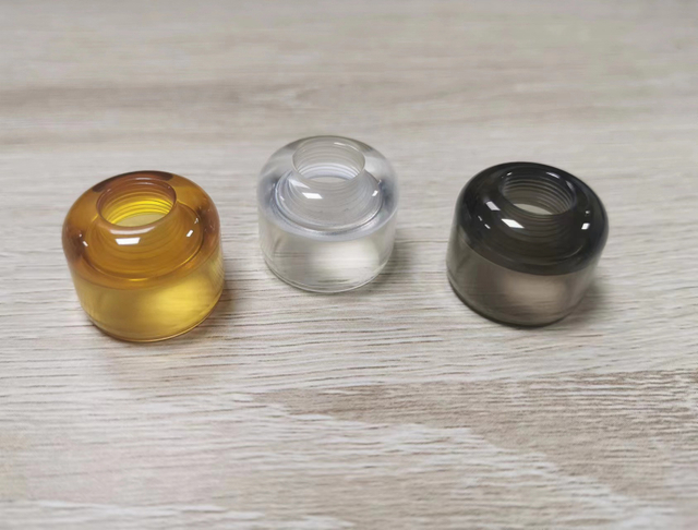 YFTK PC Crystal Hood Cap for Flash e-Vapor V4.5S+ RTA