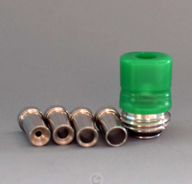 Mission Tips Whistle V2 Style Drip Tip W/ Airflow Bores for BB / Billet Box Mod Kit POM 4.6 /4.5 /3.5 /2.5 /1.5mm