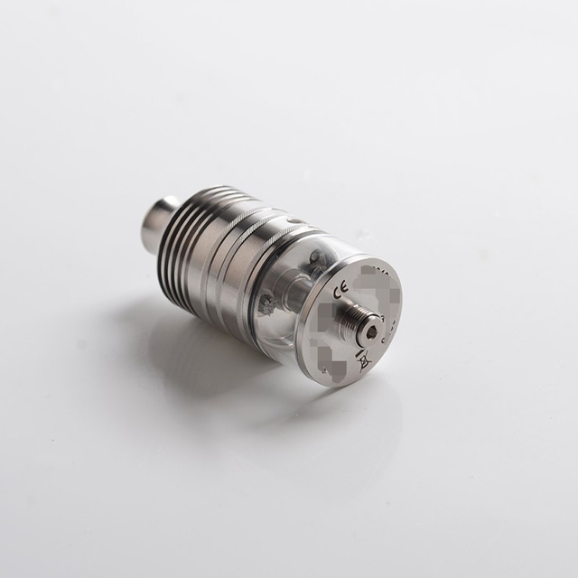 ShenRay Typhoon Taifun GX Style MTL / DL RDTA Rebuildable Dripping Tank Vape Atomizer - Silver, 316SS, 4ml, 23mm Dia