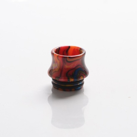 Authentic VapeSoon DT404 810 Drip Tip for SMOK TFV8 / TFV12 Tank / Kennedy / Reload RDA /RTA Vape Atomizer - Orange, Resin, 15mm