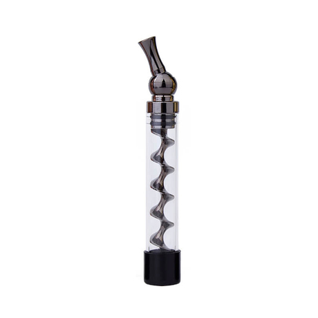 Dry Herb Vape Kit Blunt 7PPULS Twisty Glass Bubbler Smoking Pipe-Gun