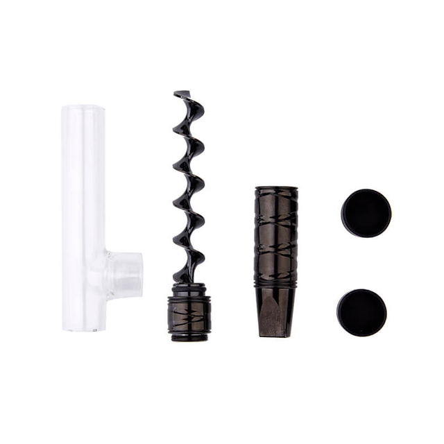 Dry Herb Vape Kit Blunt 7PV 9Twisty Glass Smoking Pipe-Rainbow